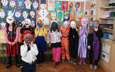 Izrada maski na izvannastavnoj aktivnosti Domaćinstvo