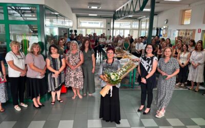 Oproštaj od učiteljice Slavice Švec
